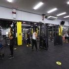 Los gimnasios se adecuaron para recibir a una cantidad limitada de clientes.