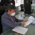 El gerente general de Agua de Quito, Luis Medina, informó sobre la recuperación del dinero.