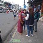 En Buena Fe, ayer,  empezaron los controles para evitar que los adultos transiten con niños.