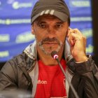 Fabián Bustos está listo con su Barcelona para volver al jugar.