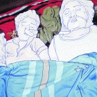 Así fueron encontrados los cadáveres de las pequeñas, juntas sobre una cama.