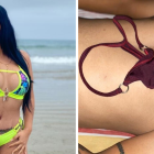 La mujer recibe mensajes de contenido sexual por parte del supuesto acosador.