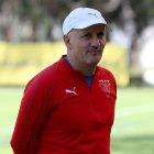 Pablo Repetto, director técnico de Liga de Quito, calificó de positivo el poder entrenar en cancha con el plantel completo.