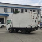 En este furgón se encontraba la mercadería que fue sustraída el 26 de junio.