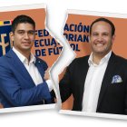 Jaime Estrada y Francisco Egas, se vieron la cara por zoom en el tema de fútbol de segunda categoría y femenino.