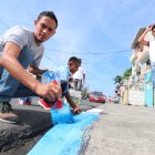 Los moradores de la 34 y Chambers ultiman detalles para el programa que efectuarán el sábado en homenaje a la Perla del Pacífico.