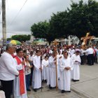  Decenas de iglesias de distintas partes de la urbe recordaron el Viernes Santo. 