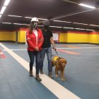 Todas las zonas en el interior del Metro tienen señalética para las personas no videntes.