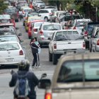  El tráfico entre las avenidas 6 de Diciembre y Juan León Mera, en el norte.  