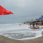  Balnearios como Súa y Same, en la provincia de Esmeraldas, fueron afectados por el oleaje en diciembre de 2018. 