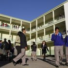  Imagen de archivo. Inicio de clases en Quito. 
