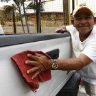 67 años de vida tiene. Quiere estar en Barcelona hasta el último día de su vida.