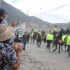 Los habitantes de Calacalí agradecieron el gesto solidario de las autoridades.