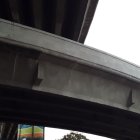 Este es el puente donde ocurrió el accidente.