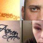 Los tatuajes, el agresor y su víctima.