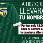Así será la camiseta alterna del equipo donde estarán los nombres de hinchas.