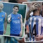 Javier Mascherano y Lionel Messi una amistad de toda la vida.