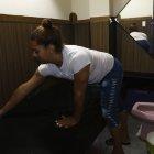 Personal del barrio de tolerancia realizó una minga la mañana de hoy 18 de septiembre.