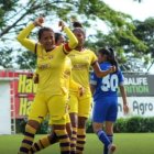 Jhojandry Monsalve la capitana de Barcelona que se mandó dos golazos.