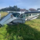 La avioneta siniestrada en la cual se afirmaba que iba el comunicador y empresario.