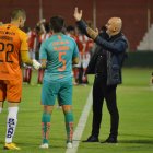 Los albos demostraron su contundencia en Ambato para golear al Técnico Universitario y quedar cerca de ganar la primera etapa de la LigaPro.