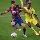 El ecuatoriano Pervis Estupiñán debutó con el Villarreal ante el Barcelona, en LaLiga.
