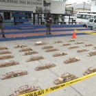 Los paquetes de cocaína tenía la leyenda 777.