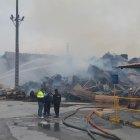 Incendio en Durán está controlado, según el gobernador del Guayas.