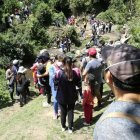 El sitio quedó hecho un reguero luego del feriado.