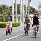 Niños, jóvenes y adultos se dieron cita a este evento deportivo.