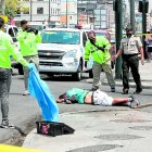 El crimen ocurrió en las calles Machala y Manabí, en el centro porteño.