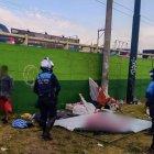 Las personas fueron retiradas de la vía pública