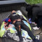 La víctima presentaba heridas en sus brazos, abdomen, pecho, cuello y rostro.