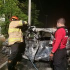 El percance ocurrió la noche del lunes en la vía La Unión-Quinindé.