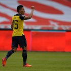 El atacante ecuatoriano Ángel Mena es uno de los fijos en el esquema de Gustavo Alfaro en la Tri.