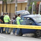 El crimen ocurrió a las 07:45 de este viernes. El occiso perdió el control de su auto tras ser baleado.