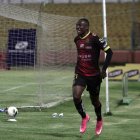 Ángelo Quiñónez fue autor del gol con el que Deportivo Cuenca derrotó a Mushuc Runa.