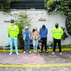 Los tres detenidos tienen varios antecedentes penales.