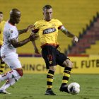 Damián Díaz no la ve todavía ante Mushuc Runa.