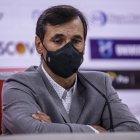 Fabián Bustos DT del Barcelona finalista de la LigaPro 2020.