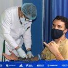 El volante uruguayo Sebastián Rodríguez asistió a las pruebas médicas de Emelec.