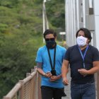 Esteban Canelos revivió el angustiante momento que se dio en el puente de El Chiche.