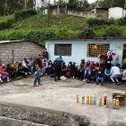 En Mejía se realizó una fiesta com 150 personas.