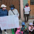 Moradores de seis barrios se organizaron para impedir la construcción de un cenizario en las faldas del volcán Pichincha.
