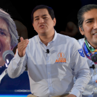 Arauz, Yaku Pérez y Guillermo Lasso fueron los más votados.