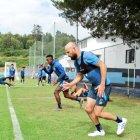 El Trencito ha realizado una pretemporada enfocada en su debut en la Libertadores. Juan Manuel Tévez (d) es una de sus cartas de gol.