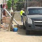 Personal policial llegó al sitio alertados por los vecinos.