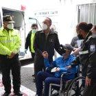 El uniformado estuvo internado en una casa de salud de la capital por un lapso de 22 días.