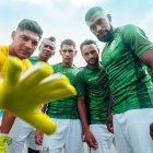 El arquero Rolando 'Superman' Lara sacó su arco en cero.