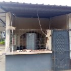 Los delincuentes tiraron abajo una pared para robar.